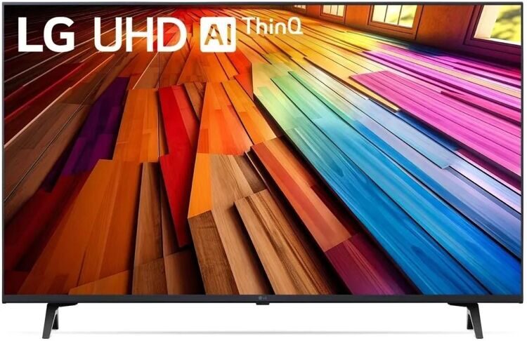 75" Телевизор LG 75UT80006LA.ARUG черный 3840x2160, 4K Ultra HD, 60 Гц, Wi-Fi, Smart TV, WebOs